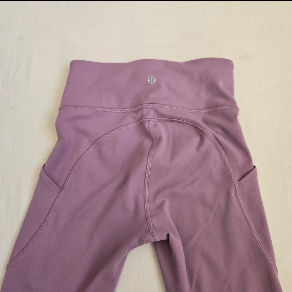 3/$15 Lululemon Invigorate High Rise Tight Leggings Style# LW5CQFS Purple Sz. 2 - Picture 5 of 14